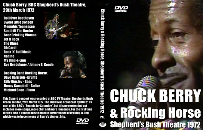 Chuck Berry Shepherds Bush BBC TV Theatre 1972
